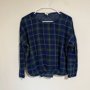 UMGEE Small Plaid Blouse
